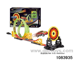 21PCS Alloy Pull back Railcar in color box