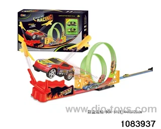 17PCS Alloy Pull back Railcar in color box