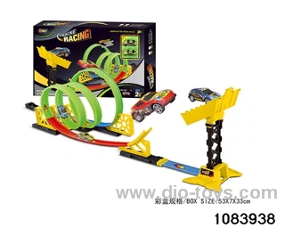 26PCS Alloy Pull back Railcar in color box