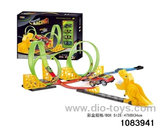 32PCS Alloy Pull back Railcar in color box