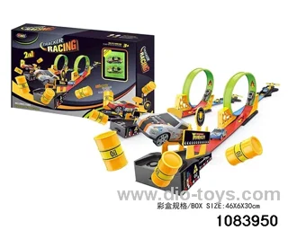 Alloy Sliding Railcar in color box