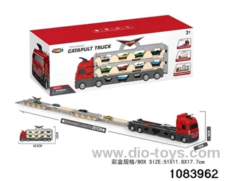 Morphing Catapult Truck in color box