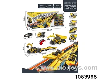 3-in-1 Ejector Transformer Car in color box