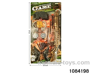 Needle gun police set in Blister card