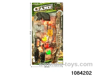 Needle gun police set in Blister card