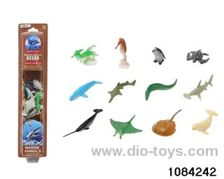 Marine Animal Set in Blister with insert