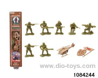 Military suits in Blister with insert