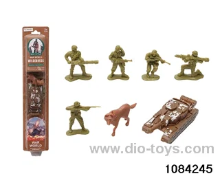 Military suits in Blister with insert
