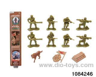 Military suits in Blister with insert