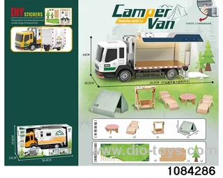 Box type RV set in window box
