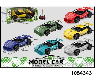 1:22 4ch 27mhz RC car with light(electricity not included) in window box