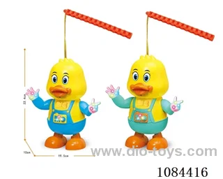 Dancing little yellow duck lantern
