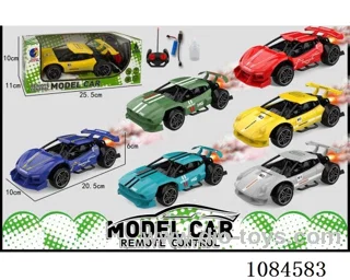 1:22 4ch rc car with light/spray included battery