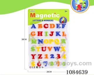 Magnetic alphanumeric