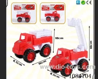 Two mixed small bag fire engines