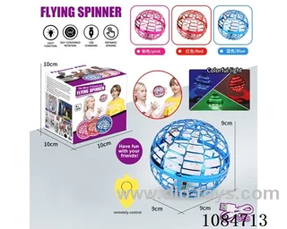 Gyroball UFO flying saucer (with water drop) charging model