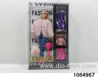 Barbie dolls in PVC box