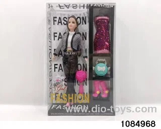 Barbie dolls in PVC box