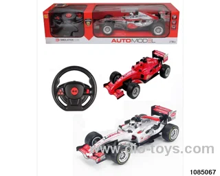 RC car (electricity not included) in window box