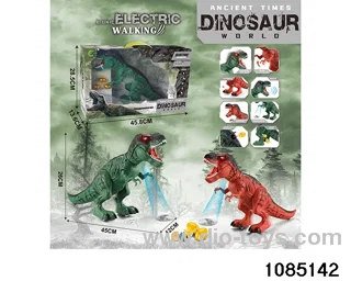 Electric Dinosaur in window box
