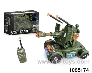 RC Tank Flak in window box