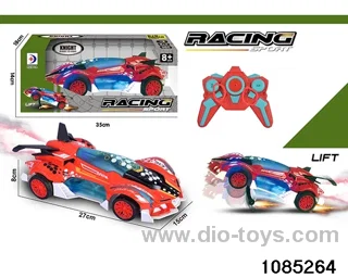 Lighted RC Car in window box