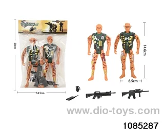 Military sets in bag