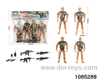 Military sets in bag