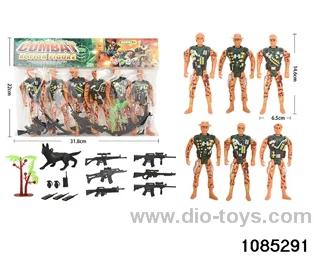 Military sets in bag