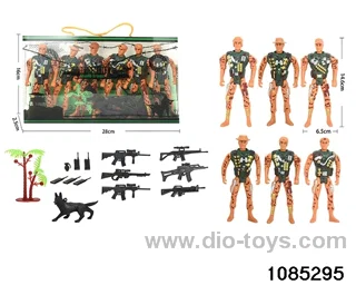 Military sets in PVC box