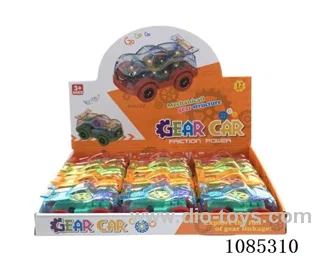 Cartoon roller inertia car