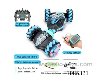 DIY rc three control one twist car