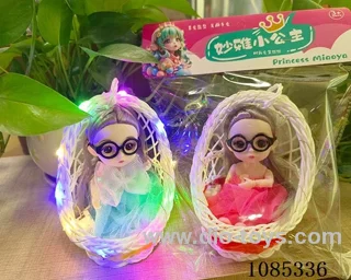 Flower basket doll