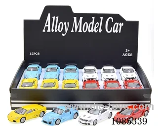 pull back alloy car