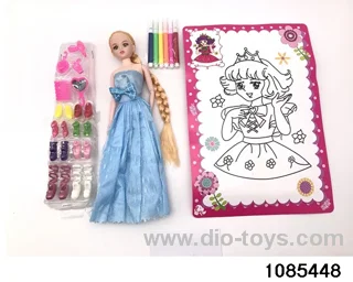 Barbie Doll Set in poly bag header