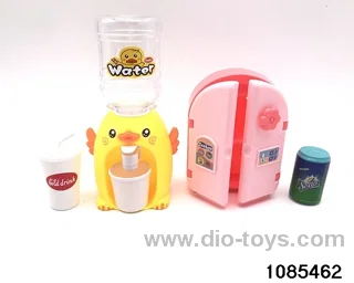 Cabinet + Water Dispenser + Coke Set in poly bag header