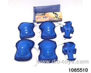 Hand and elbow pads and knee pads in Net bag