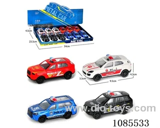 1：50 alloy model backroad SUV police car four mixed