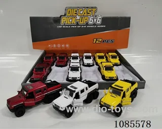 1:32 Alloy 3 open door six-drive Mercedes pickup pull-back model