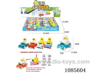 Pressure egg cartoon car