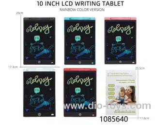 10 inch colorful LCD writing board in color box