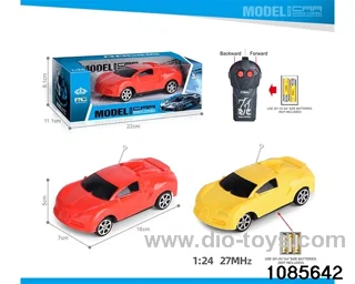 27mhz 1:24 2ch RC car(electricity not included) in window box