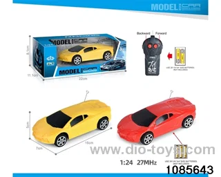 27mhz 1:24 2ch RC car(electricity not included) in window box