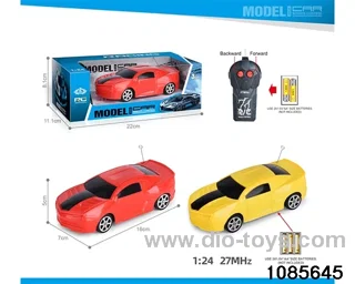 27mhz 1:24 2ch RC car(electricity not included) in window box