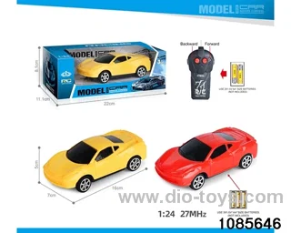 27mhz 1:24 2ch RC car(electricity not included) in window box