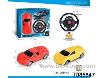 27mhz 1:24 2ch RC car(electricity not included) in window box