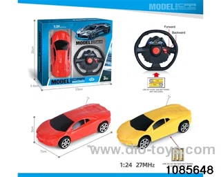 27mhz 1:24 2ch RC car(electricity not included) in window box