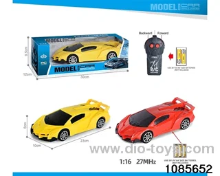 27mhz 1:16 2ch RC car(electricity not included) in window box