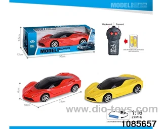 27mhz 1:16 2ch RC car(electricity package) in window box