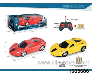 27mhz 1:20 4ch RC car(electricity not included) in window box